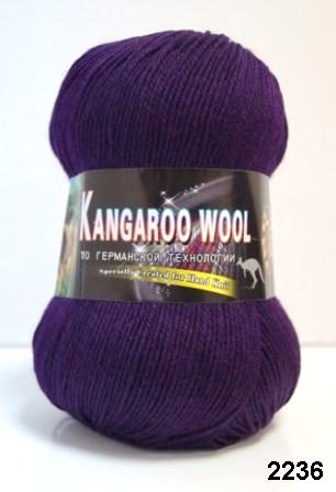 Kangaroo wool 2236 т.фиолетовый