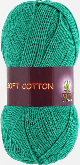 Soft Cotton 1819 зеленая бирюза