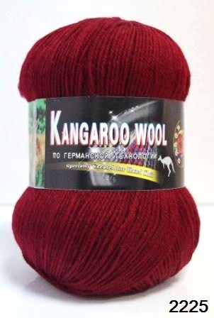 Kangaroo wool 2225 бордовый