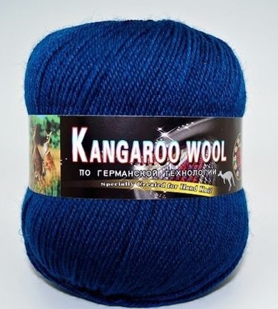 Kangaroo wool 2322 темно-синий