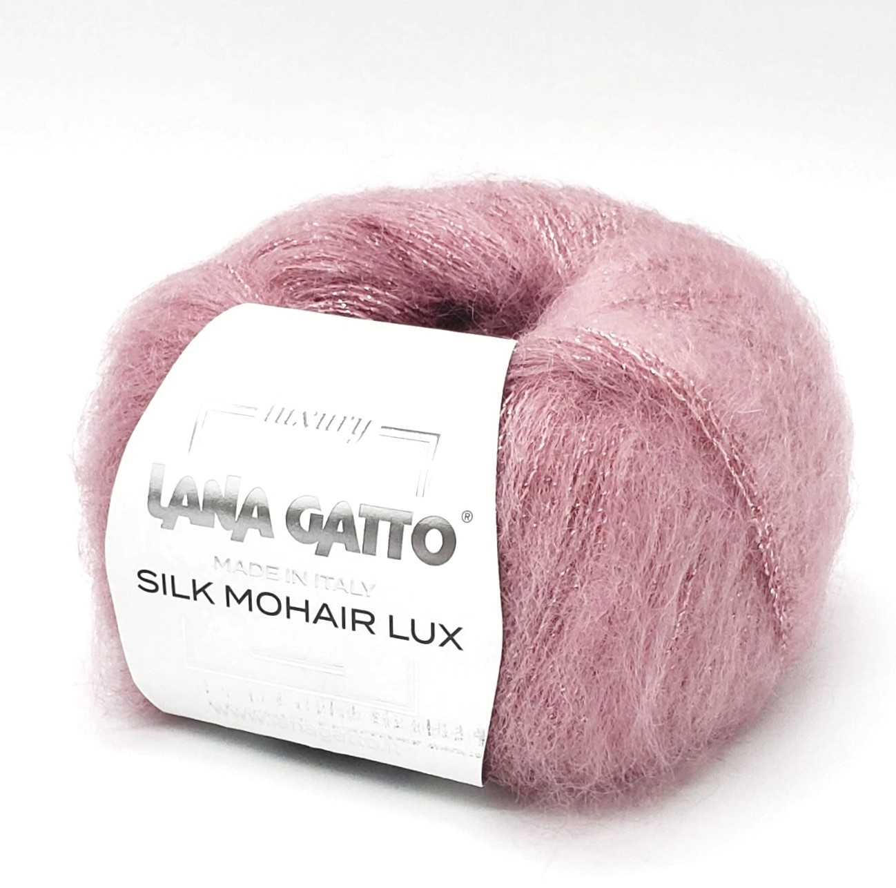 Silk Mohair Lurex 14393 пудра