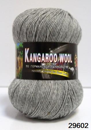 Kangaroo wool 29602 серый меланж