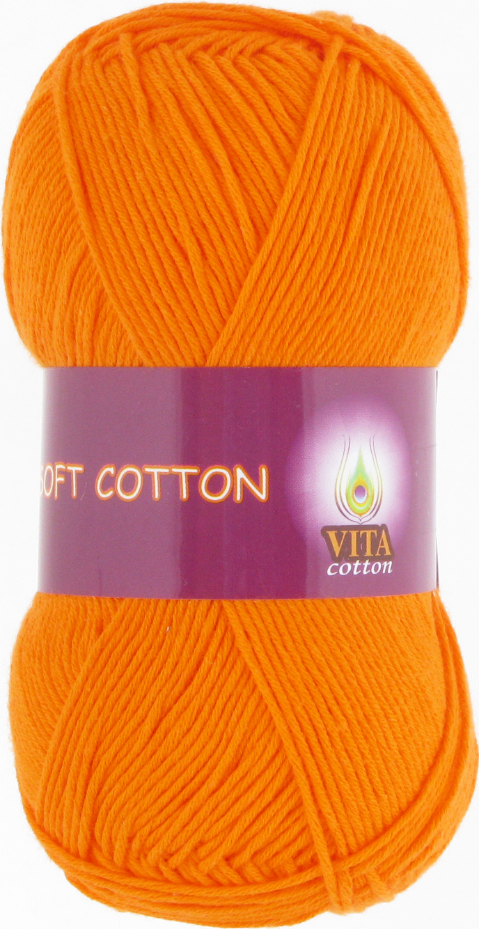 цв.Soft Cotton 1825 оранжевый