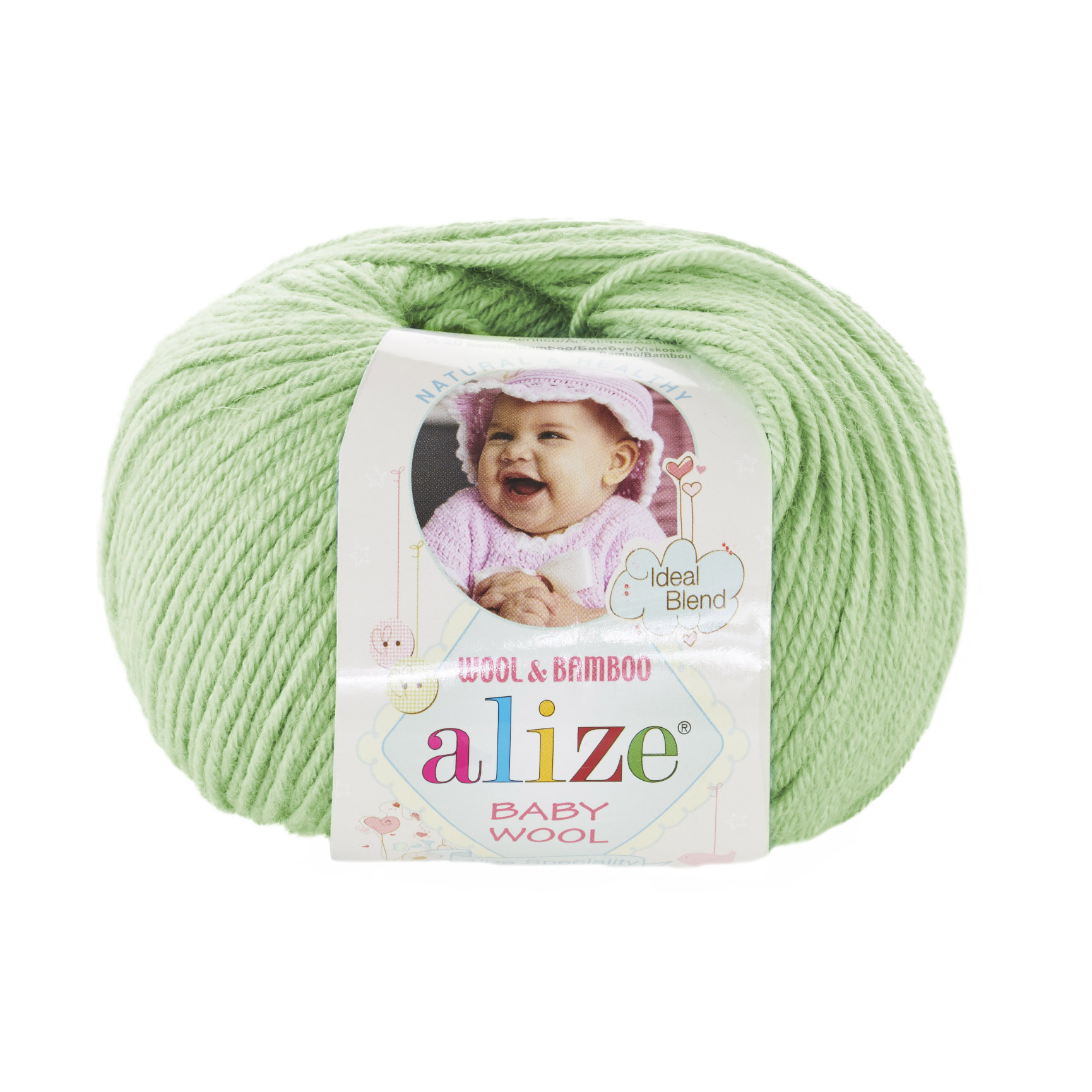 Baby Wool 188 св.салат*