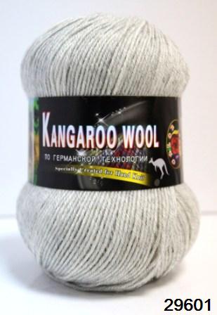 Kangaroo wool 29601 св.серый меланж
