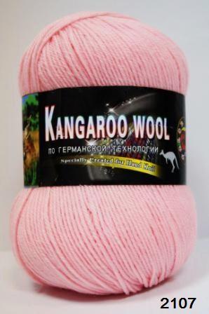 Kangaroo wool 2107 нежно розовый