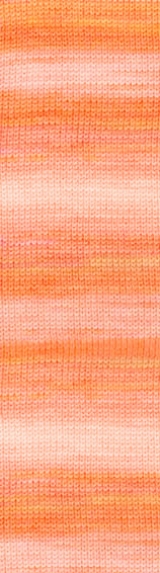 цв.Baby Wool Batik 7720 оранж-персик*