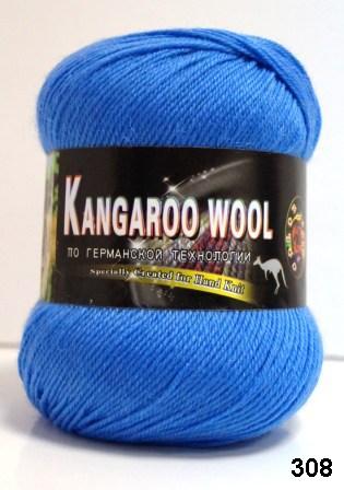 Kangaroo wool 308 яр.голубой