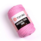 Macrame Cord 3mm 762 светло-розовый
