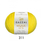 Wool 175 311 яркий лимон