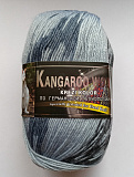 Kangaroo wool Crazy color 01.1 пыльно-голубой меланж