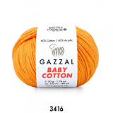 Baby Cotton Gazzal 3416 желто-оранжевый