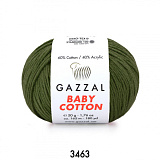 Baby Cotton Gazzal 3463 т.оливковый