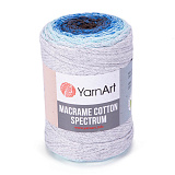 Macrame Cotton Spectrum 1304 св.серый-синий