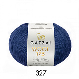 Wool 175 327 синий