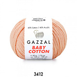 Baby Cotton Gazzal 3412 светлый персик