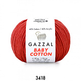 Baby Cotton Gazzal 3418 коралл