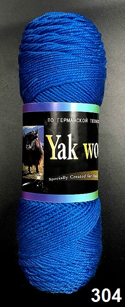 Yak Wool 304 василек
