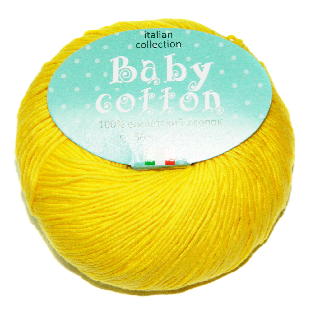 Baby cotton 12 желтый