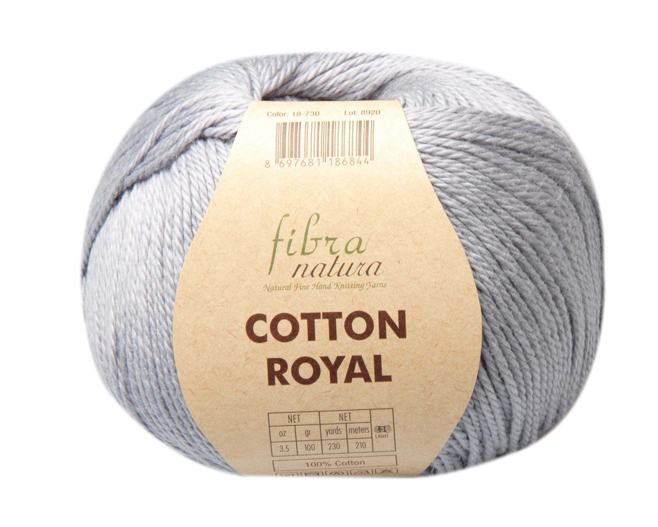 Cotton Royal 18-730 серый