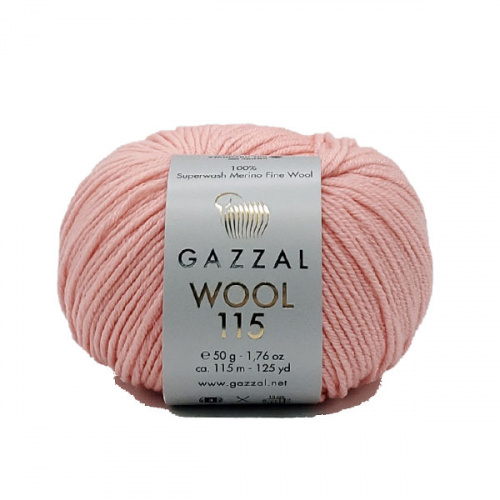 Wool 115 3321 розовый 