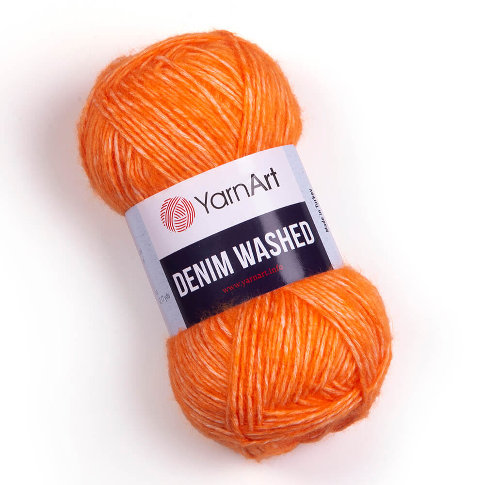 Denim Washed 902 ярко-оранжевый