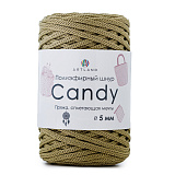 Candy полиэфирный шнур 5 мм 60 светлый хаки