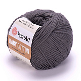 Baby Cotton YarnArt 454 темно-серый