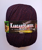 Kangaroo wool 967 тёмно-бордовый меланж