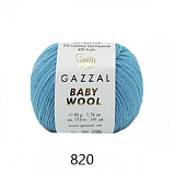 Baby Wool Gazzal 820 бирюза