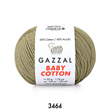 Baby Cotton Gazzal 3464 зеленовато-бежевый