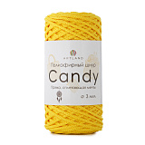 Candy полиэфирный шнур 3 мм 104 ярко-жёлтый