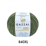 Baby Wool XL Gazzal 840 оливковый