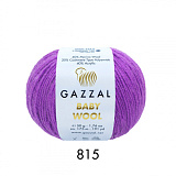 Baby Wool Gazzal 815 фиолетовый