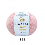 Baby Wool Gazzal 836 светло-розовый