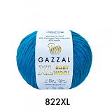 Baby Wool XL Gazzal 822 темная бирюза
