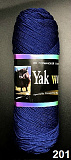 Yak Wool 201 черника