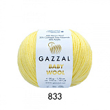 Baby Wool Gazzal 833 лимонный