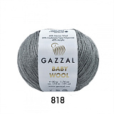 Baby Wool Gazzal 818 серый