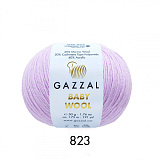 Baby Wool Gazzal 823 светло-сиреневый