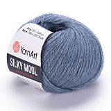 Silky Wool 331 джинсовый