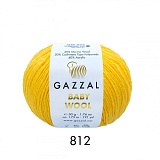 Baby Wool Gazzal 812 желтый