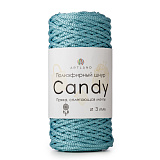 Candy полиэфирный шнур 3 мм 08 бирюзовый