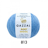 Baby Wool Gazzal 813 голубой