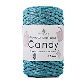 Candy полиэфирный шнур 5 мм 08 бирюза