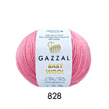 Baby Wool Gazzal 828 розовый
