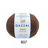 Baby Wool Gazzal 807 шоколад