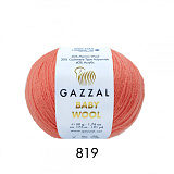 Baby Wool Gazzal 819 коралл