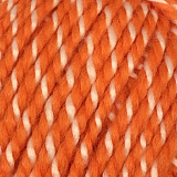 Альпака Кашемир 001 оранжево-белый
