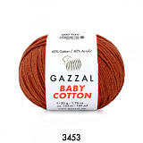 Baby Cotton Gazzal 3453 терракот